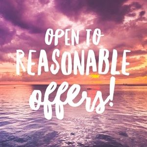 ACCEPTING ALL REASONABLE OFFERS !